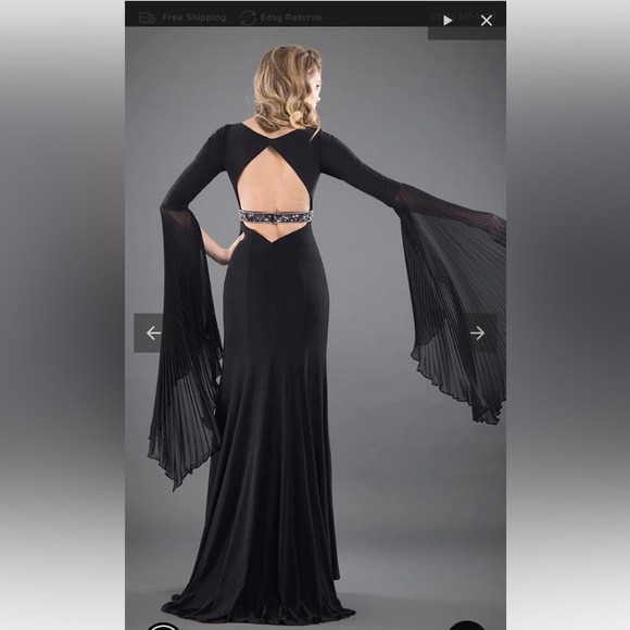 Rachel Allan Couture Long Sleeve NWT - Picture 3 of 3